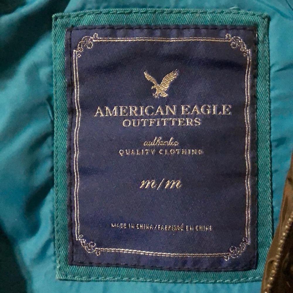 Brown AE winter jacket.